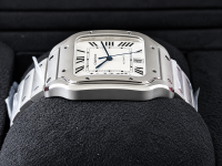 Orologio Cartier Santos in Acciaio,Moda, Lusso, Dettaglio